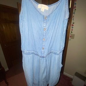 blue romper
